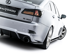 Rear Side Splitters Lexus IS F-Sport Mk2 (XE20) Facelift
