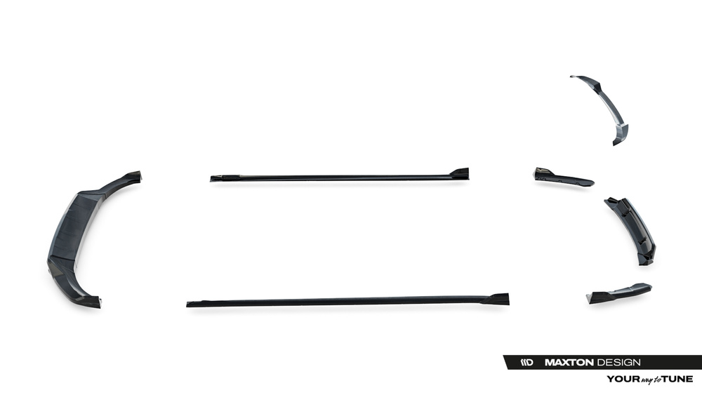 Set of Splitters BMW X3 M-Pack G01 Facelift