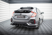 Rear Splitter V.1 (with vertical bars) Honda Civic Sport Mk 10 Facelift