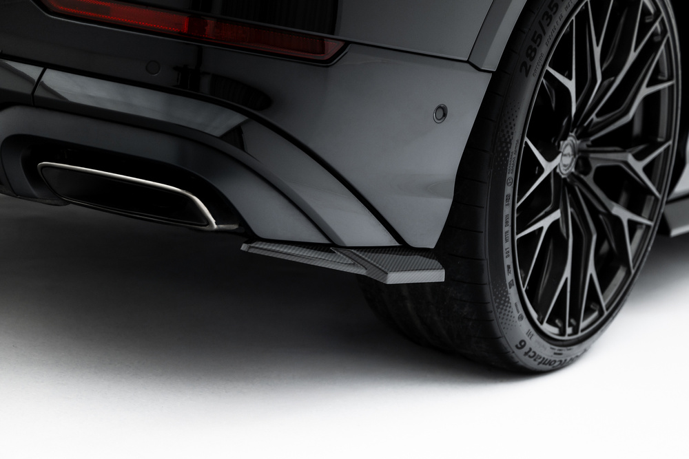 Prepreg Carbon Fiber Rear Side Splitters Audi Q8 S-Line Mk1 Facelift