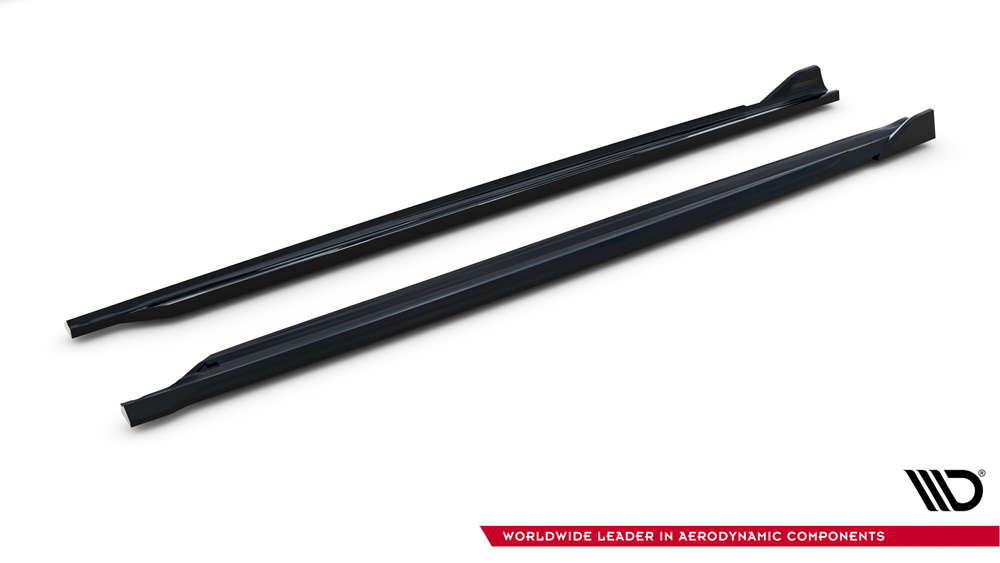 Side Skirts Diffusers V.4 Skoda Octavia RS Liftback / Combi Mk4