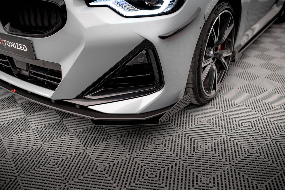 Street Pro Front Splitter + Flaps BMW 2 Coupe M-Pack / M240i G42