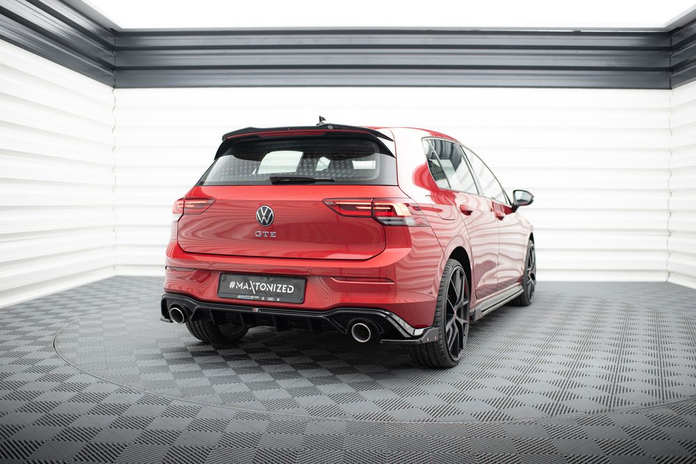 Rear Side Splitters V.4 + Flaps Volkswagen Golf GTI / GTE Mk8