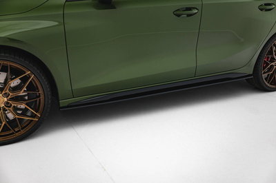 Street Pro Side Skirts Diffusers V.2 Audi S3 Sportback / A3 S-line Sportback 8Y / 8Y Facelift