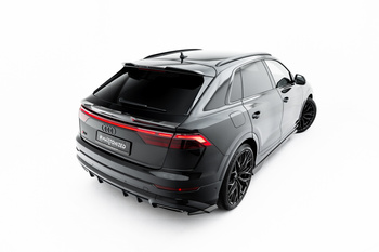 Prepreg Carbon Fiber Tailgate Spoiler (Upper) Audi SQ8 / Q8 S-Line Mk1 Facelift