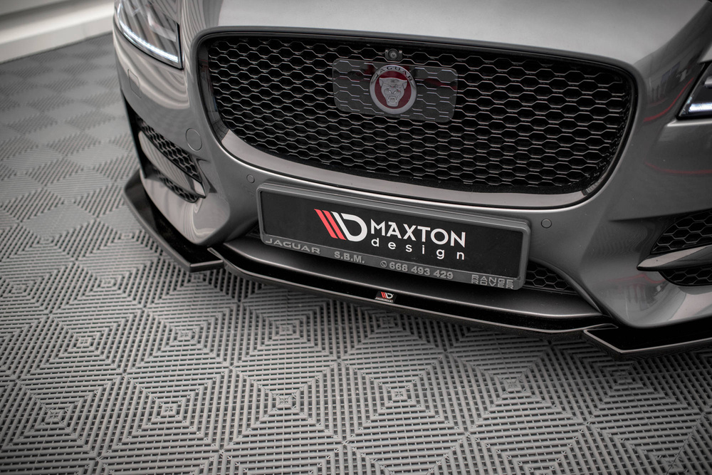 Front Splitter V.1 Jaguar XF R-Sport Mk2