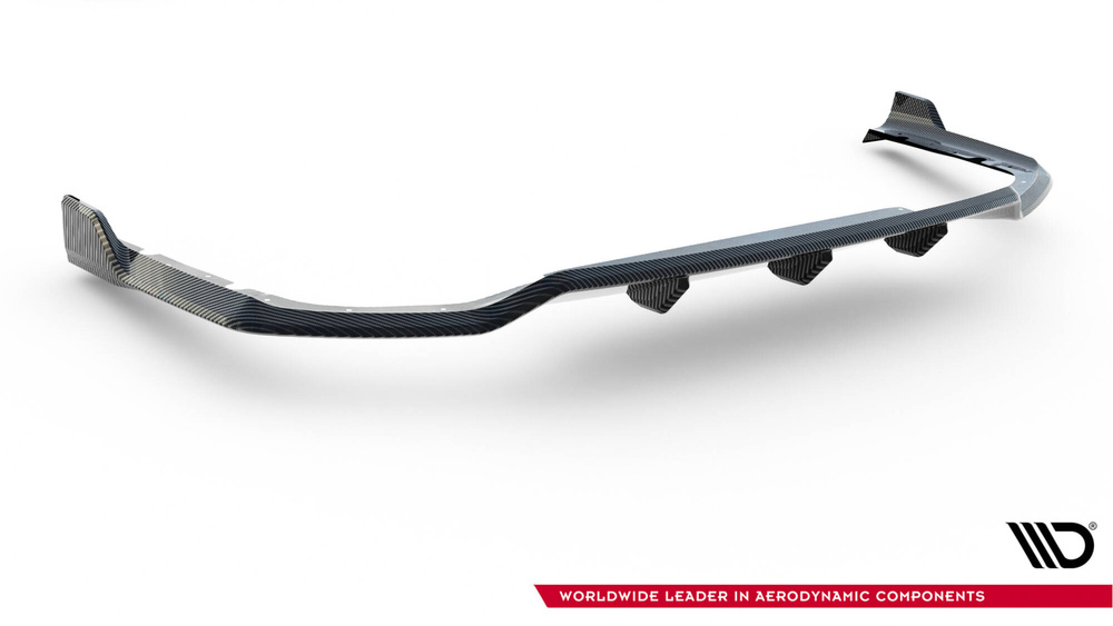 Prepreg Carbon Fiber Rear Diffuser BMW X7 M-Pack G07 Facelift (version without towbar)