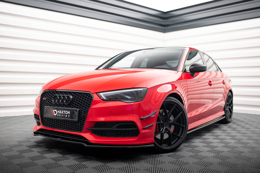 Front Splitter V.2 Audi S3 / A3 S-Line 8V Sedan / Cabrio