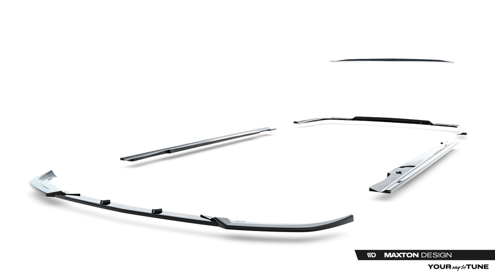 Set of Splitters Mercedes-Benz E63 AMG Sedan W212 Facelift