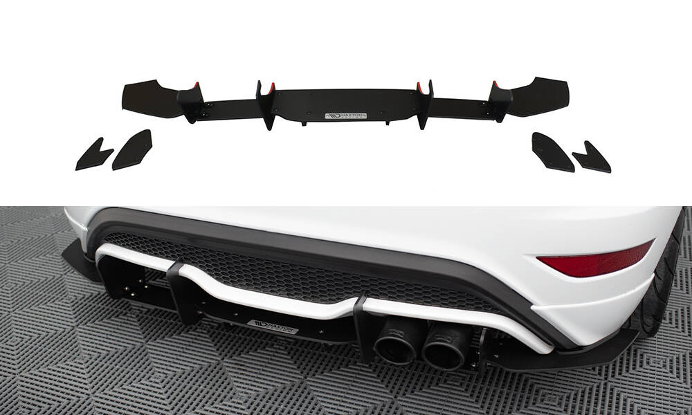 Rear Diffuser V.2 Ford Fiesta Mk7 ST FL