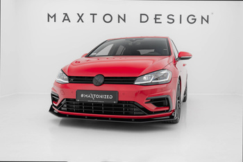 Street Pro Front Splitter V.2 Volkswagen Golf R / R-Line Mk7 Facelift