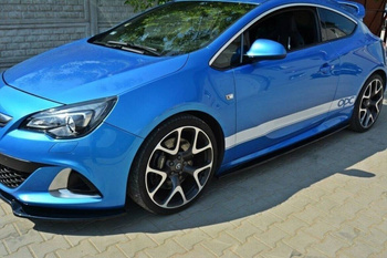Side Skirts Diffusers Opel Astra OPC / VXR J