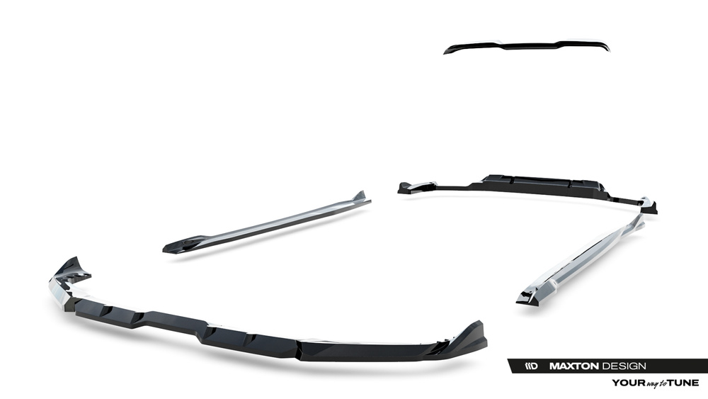 Set of Splitters BMW X5 M F95 Facelift