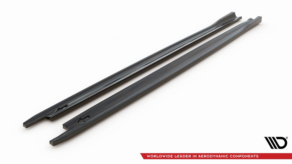 Side Skirts Diffusers V.2 + Flaps Skoda Octavia RS Liftback / Combi Mk4