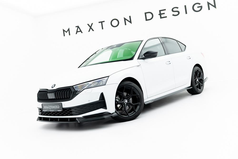 Side Skirts Diffusers Skoda Octavia Sportline Liftback / Combi Mk4 Facelift