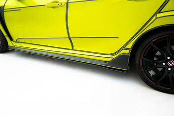 Street Pro Side Skirts Diffusers V.2 Honda Civic Type-R Mk10 / Mk10 Facelift