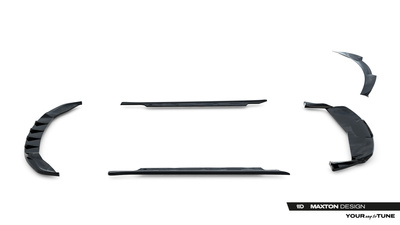 Set of Splitters Tesla Model S Plaid Mk1 Facelift