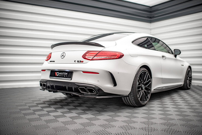 Rear Splitter (with vertical bars) Mercedes-AMG C 63AMG Coupe AMG Aero Pack C205 Facelift