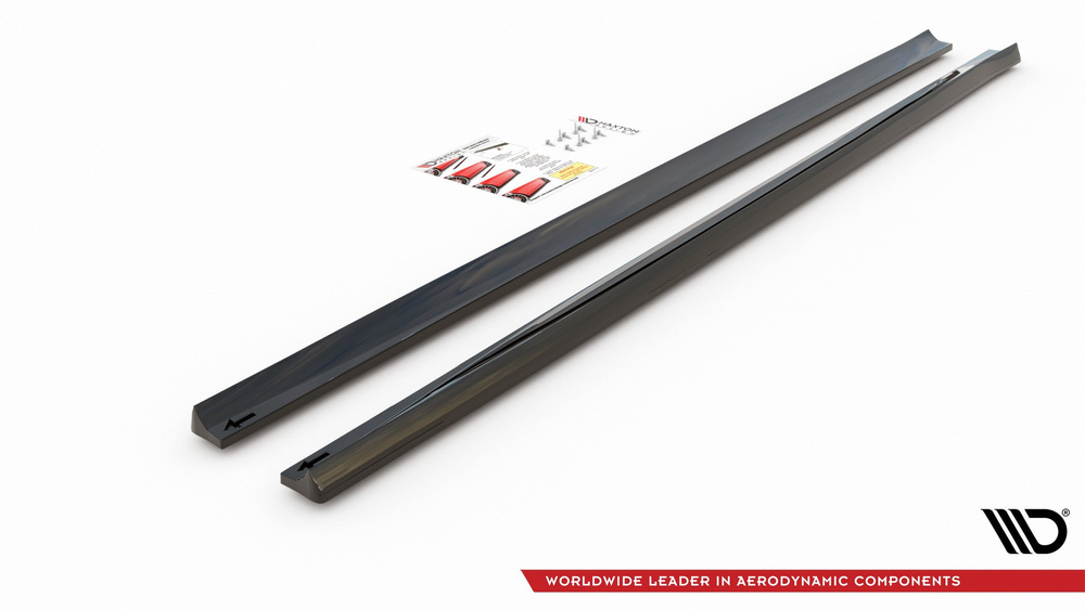 Side Skirts Diffusers V.5 Ford Focus ST / ST-Line Mk4