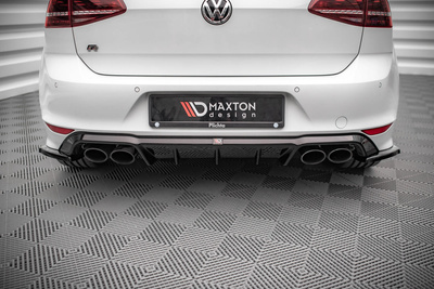 Rear Side Splitters V.4 Volkswagen Golf R Mk7