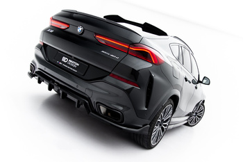 Rear Splitter (with vertical bars) V.2 BMW X6 M-Pack G06 Facelift