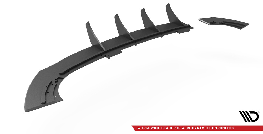 Street Pro Rear Diffuser Opel Astra GTC OPC-Line J