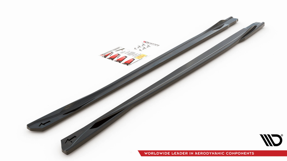 Side Skirts Diffusers Toyota Avensis Mk3 Facelift