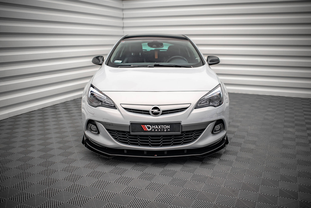 Street Pro Front Splitter V.1 + Flaps Opel Astra GTC OPC-Line J