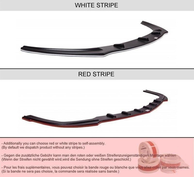 Front Splitter V.2 Kia Stinger GT / GT-Line / Standard Mk1