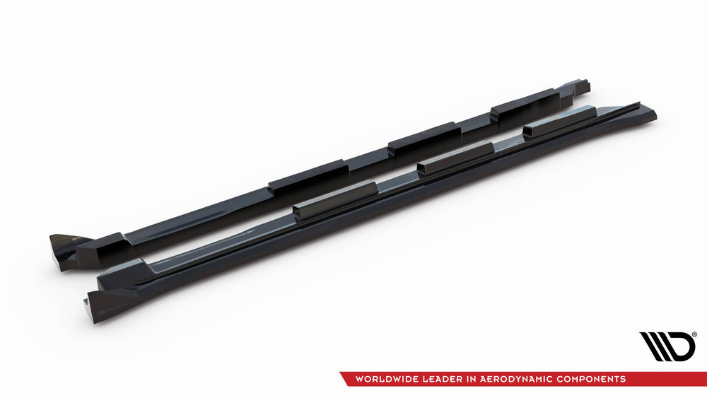 Set of Splitters Land Rover Range Rover Velar R-Dynamic Mk1 (The kit is compatible with the towbar)