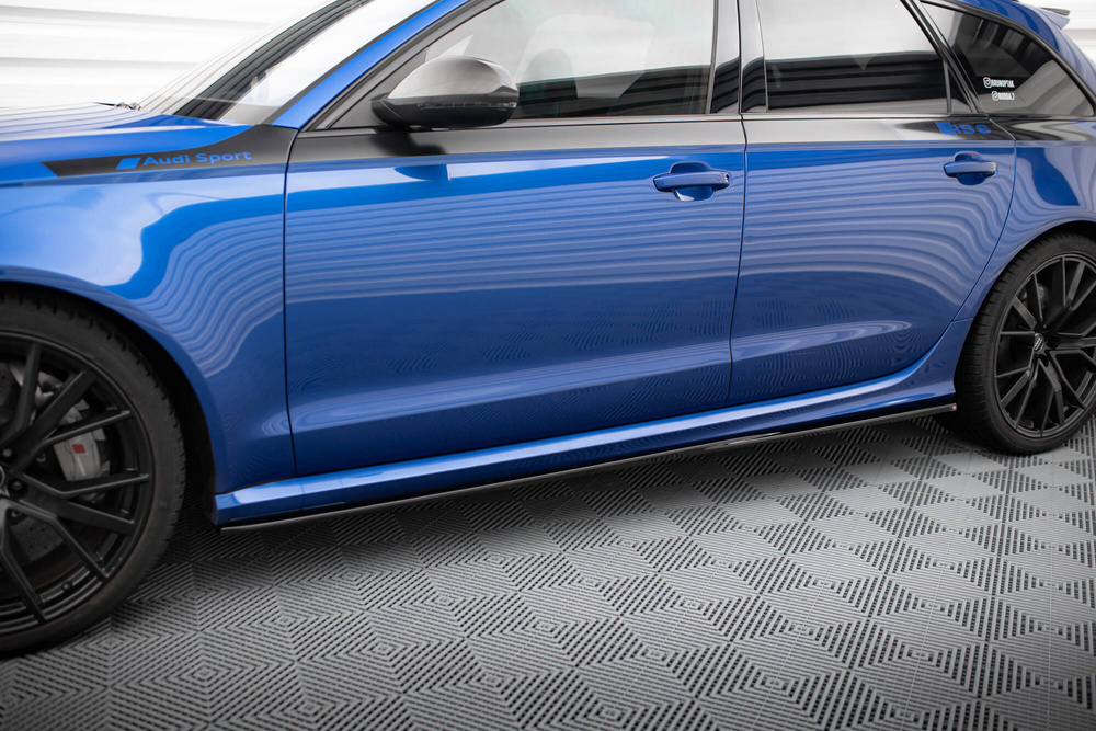 Side Skirts Diffusers V.2 Audi RS6 C7 / C7 Facelift