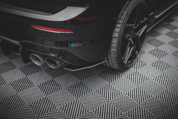 Street Pro Rear Side Splitters V.1 Volkswagen Golf R Mk8 / Mk8 Facelift