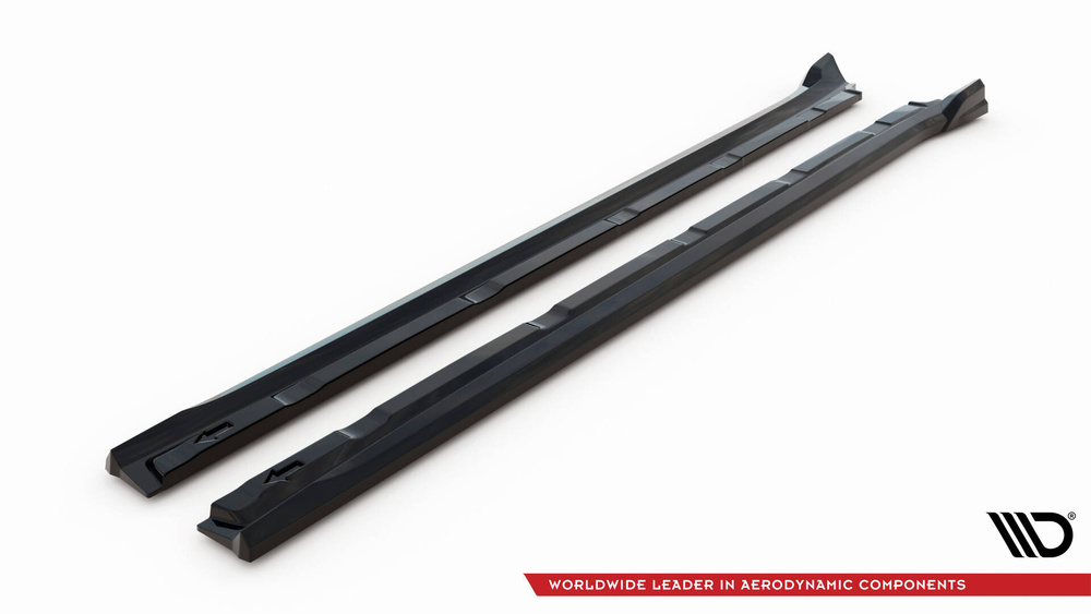 Side Skirts Diffusers Porsche Cayenne Sport Design Mk3 SUV / Coupe Mk3 Facelift