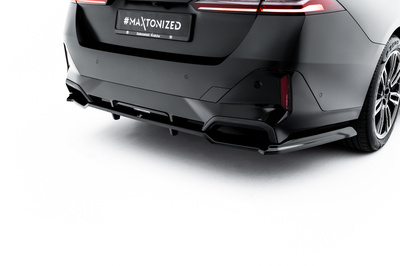 Rear Splitter (with vertical bars) V.1 BMW 5 / i5 M-Pack Sedan / Touring G60 / G61
