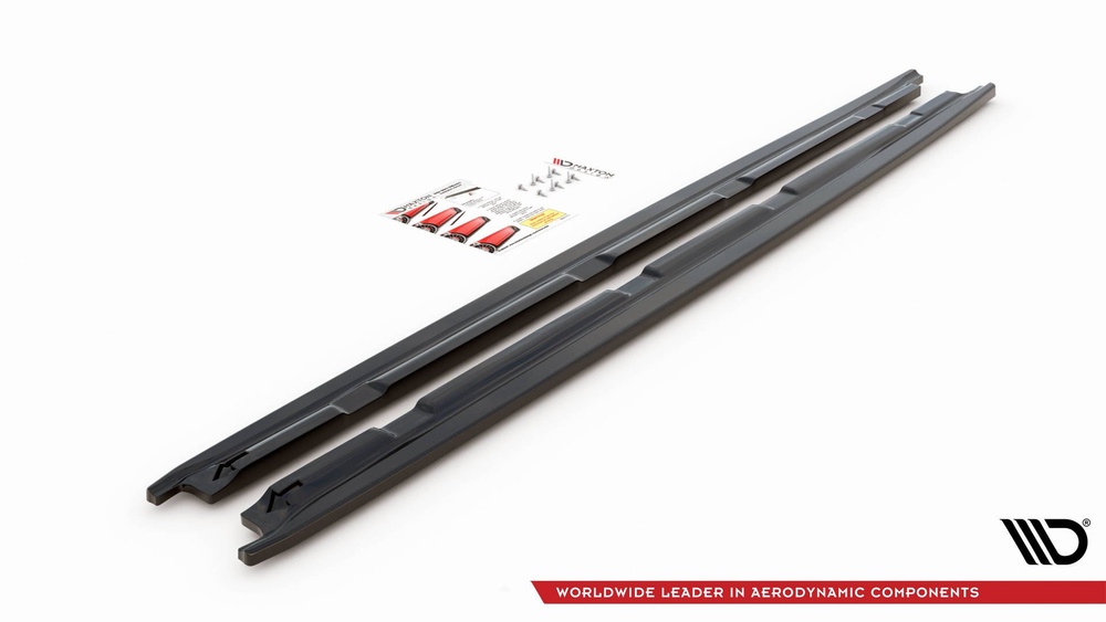 Side Skirts Diffusers Skoda Octavia Mk3 Facelift