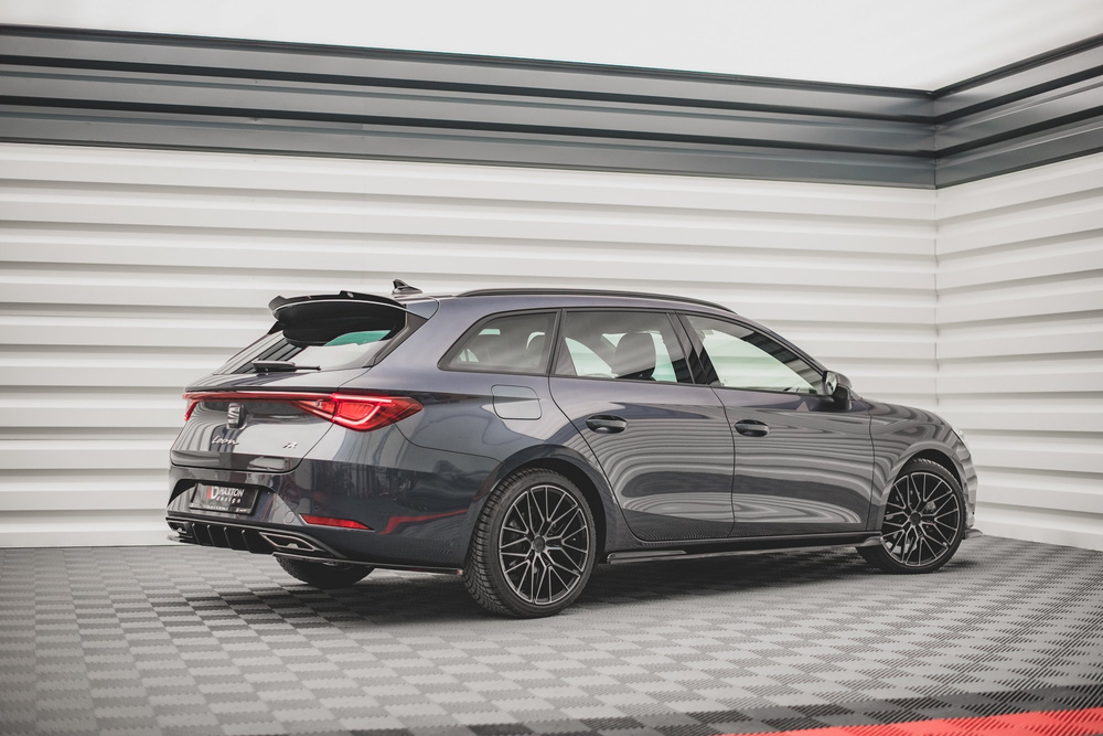 Side Skirts Diffusers V.2 Seat Leon FR ST / Hatchback Mk4 / Cupra Leon ST / Hatchback Mk1 / Mk1 Facelift
