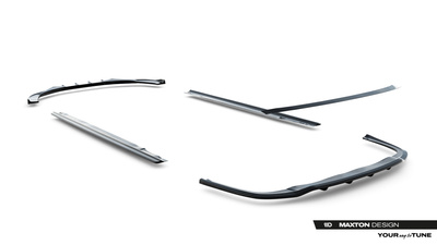 Set of Splitters Audi A8 Long D4 Facelift