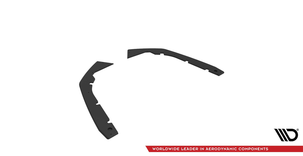 Street Pro Rear Side Splitters Volkswagen Arteon Sedan / Shooting Brake R-Line Mk1 Facelift