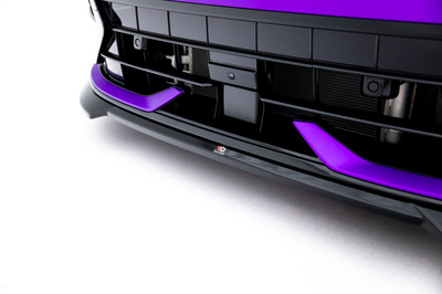 Front Splitter V.4 Volkswagen Golf R Hatchback Mk8 Facelift