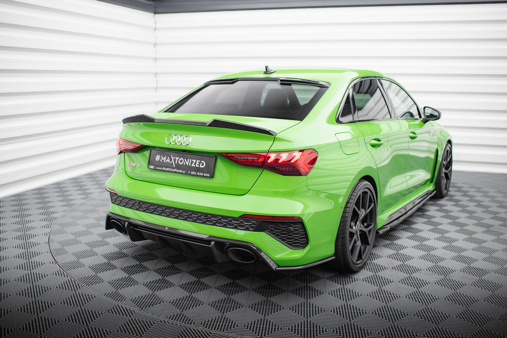 Prepreg Carbon Fiber Tailgate Spoiler Audi RS3 / S3 / A3 S-Line / Standard Sedan 8Y