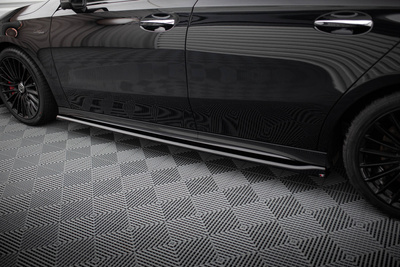 Side Skirts Diffusers Mercedes-AMG A35 / A AMG-Line W177 Facelift