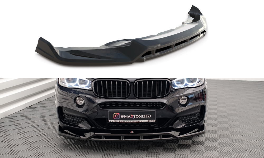 Front Splitter V.3 BMW X6 M-Pack F16