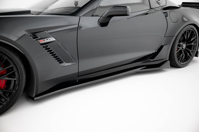 Side Skirts Diffusers Chevrolet Corvette Z06 C7