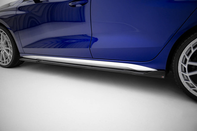 Side Skirts Diffusers V.3 Audi A3 S-Line Sedan / S3 Sedan 8Y / 8Y Facelift
