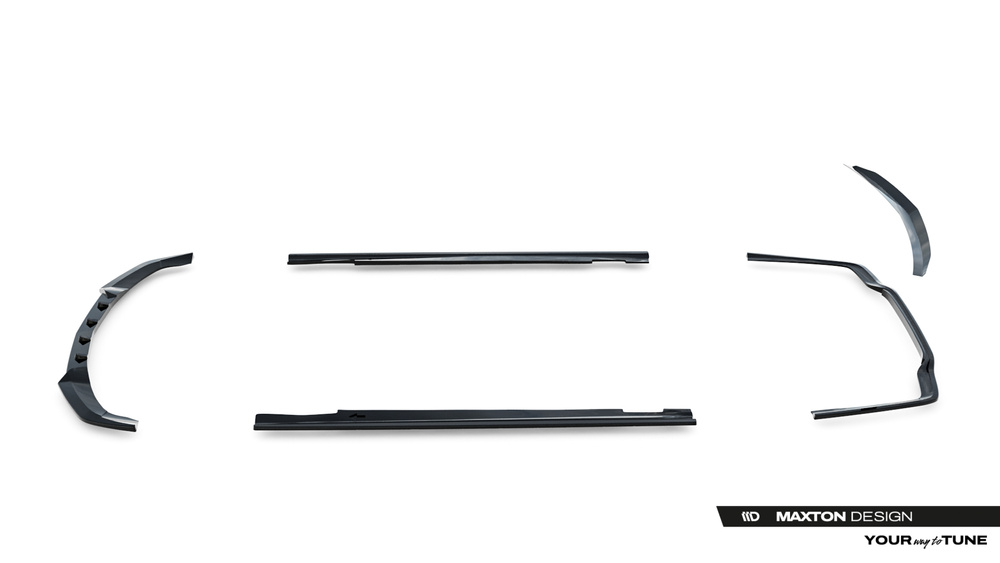 Set of Splitters Mercedes-Benz E AMG-Line Sedan W212 Facelift