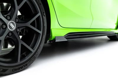 Street Pro Side Skirts Diffusers + Flaps Audi RS3 Sportback 8Y Facelift