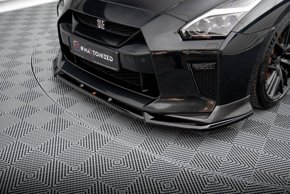 Front Splitter V.2 Nissan GTR R35 Facelift