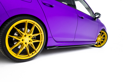 Set of Splitters V.2 Volkswagen Golf R Mk8 Facelift