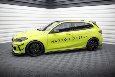 Street Pro Side Skirts Diffusers + Flaps BMW 1 M-Pack / M135i / 128ti F40