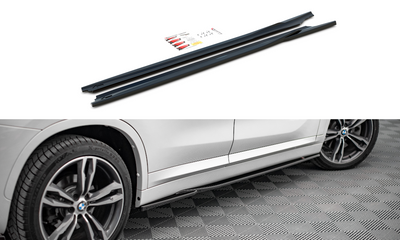 Side Skirts Diffusers BMW X1 M-Pack F48